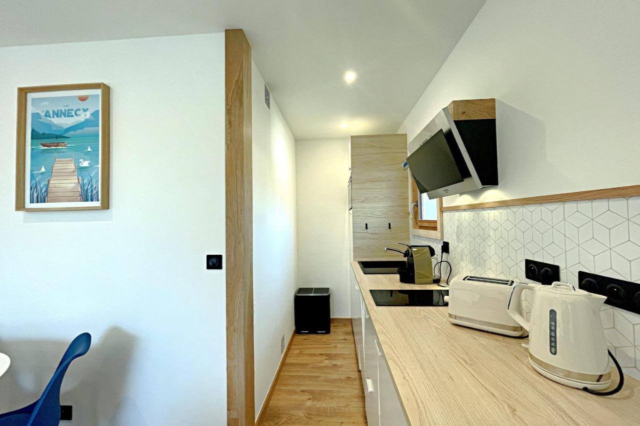 L'Albigny - Lovely Studio - 150 M Beach Annecy Eksteriør bilde