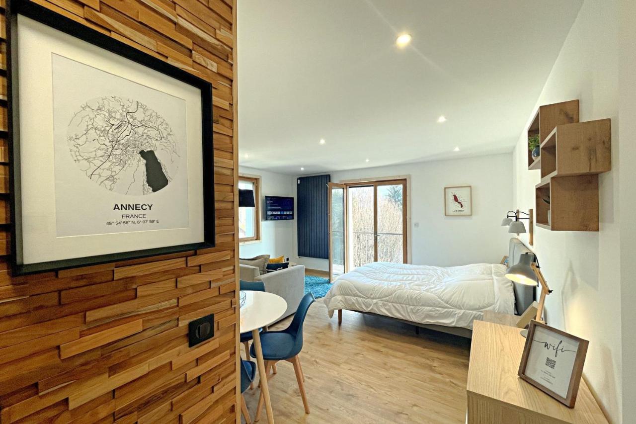 L'Albigny - Lovely Studio - 150 M Beach Annecy Eksteriør bilde